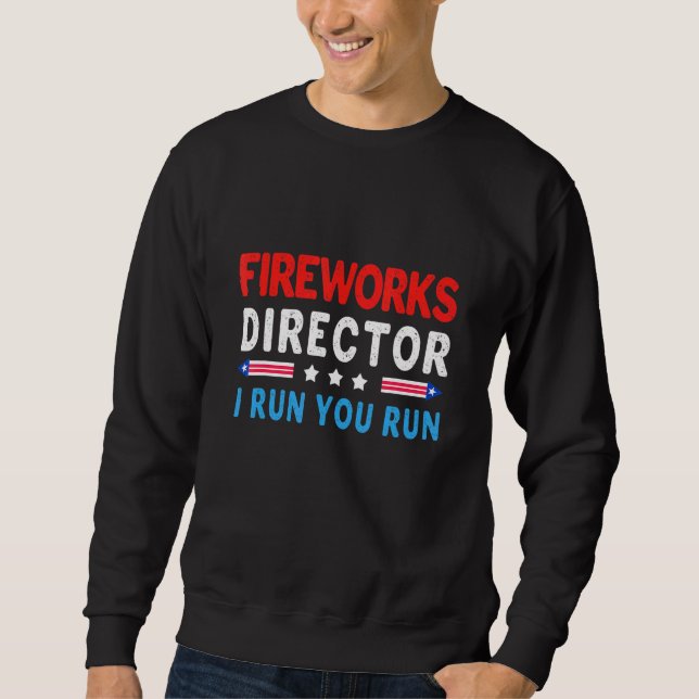 Moletom Diretora Do Firework Eu O Rogo Em 4 De Julho (Frente)