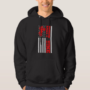 Moletom Dirt Bike Motocross American Flag Biker 4th De Jul