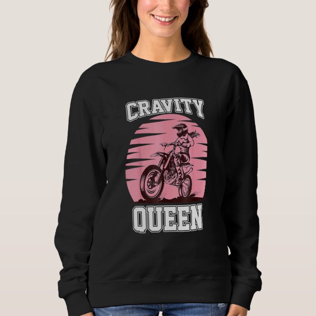 Moletom Dirt Bike Rider Gravity Check Motocross Gravity Qu (Frente)