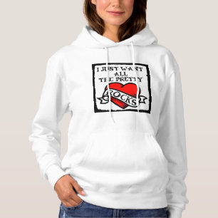 Moletom Dirt Dames, todas as rochas bonito, Hoodie