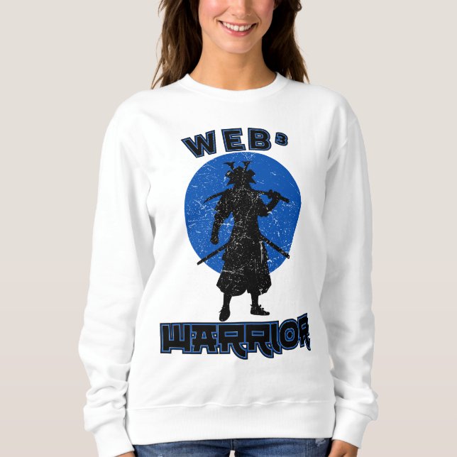 Moletom Disciplina Web³ Warrior™ no Descentralizado (Frente)