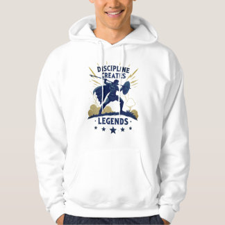 Moletom Discipline Creates Legends Hoodie – Motivational