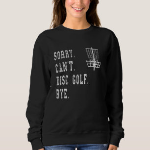 Moletom Disco Hilário Cesto de Golfe Disco Memória Golfer