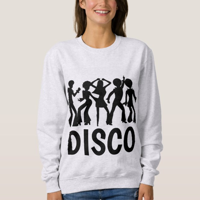 Moletom DISCO Vintage T-shirts e sweatshirts (Frente)