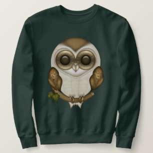 Moletom Discussão as camisolas da coruja de celeiro