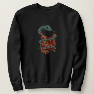 Moletom Disfarce de Cobra Floral