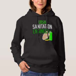 Moletom Dish Sanitation Engenheiro Lava-roupa