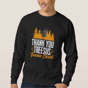 Moletom Disk Golf Jesus Treesus Tree-Sus Frisbee Frolf Dis
