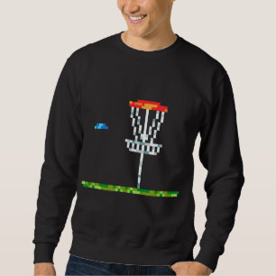 Moletom Disk Golf Men Disco Golf 8 Bits Cesta