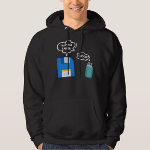 Moletom Disquete Dizendo Computador Tecnologia Usb Pai