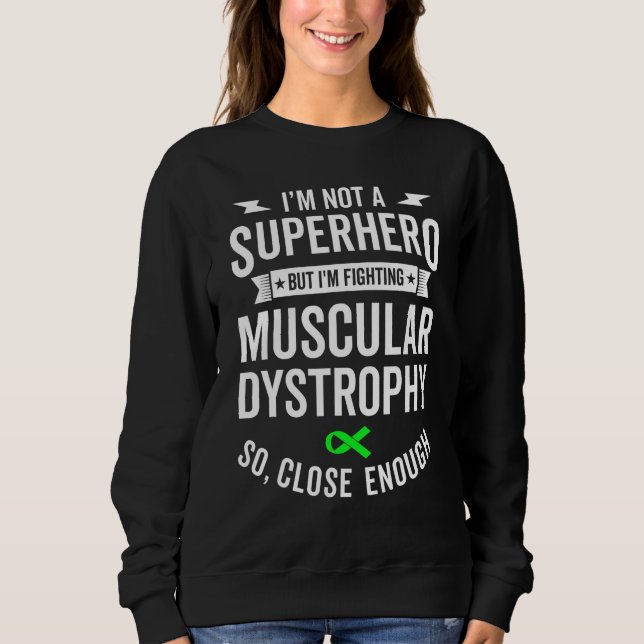 Moletom Disstrofia Muscular Cupão de Consciência de Sobrev (Frente)
