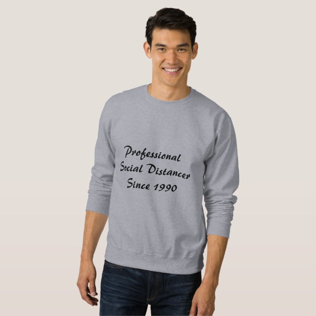 Moletom Distanciador Social Profissional (Frente Completa)