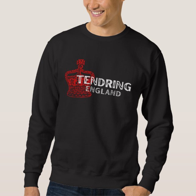 Moletom Distintivo da Coroa de TENDRING Inglaterra (Frente)