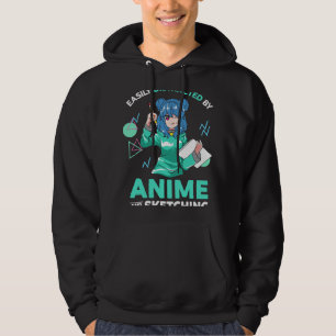 Moletom Distraído Facilmente pelo Anime e Desenhando Gir A