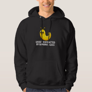 Moletom Distraído Facilmente Por Banana Slugs, Funny Banan