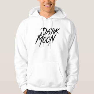 Moletom DistrictOne Branco Homem “Dark Moon "