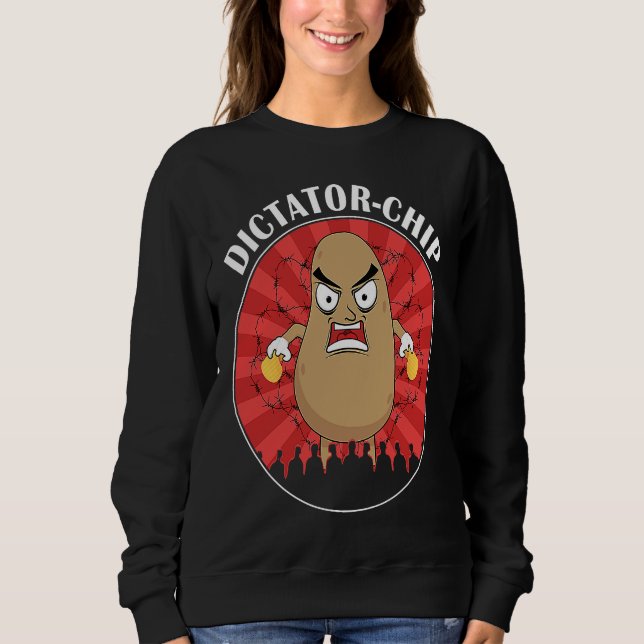 Moletom Ditadura das Batatas Fritas Ditador (Frente)