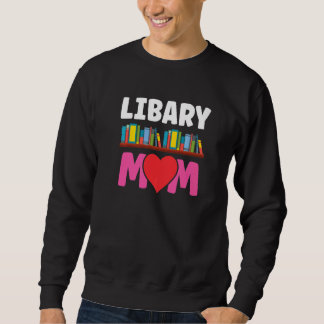 Moletom Ditas de Mãe da Biblioteca Bibliotecária Livros M