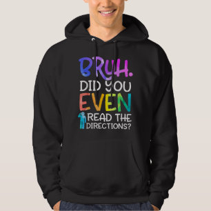 Moletom Dito engraçado de professor, véi, você leu isso?