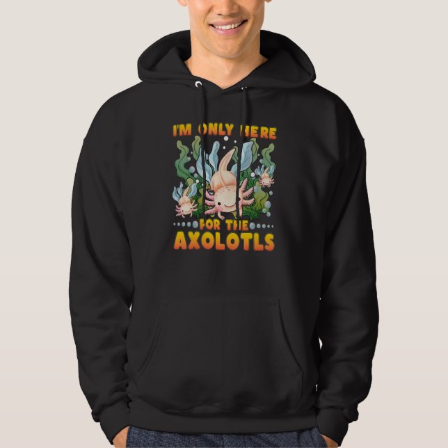 Moletom Ditos de Anfíbio Axolote 2 (Frente)