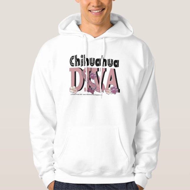 Moletom DIVA da chihuahua (Frente)