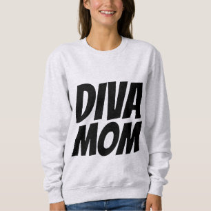 MOLETOM DIVA MOM T-SHIRTS E SWEATSHIRTS