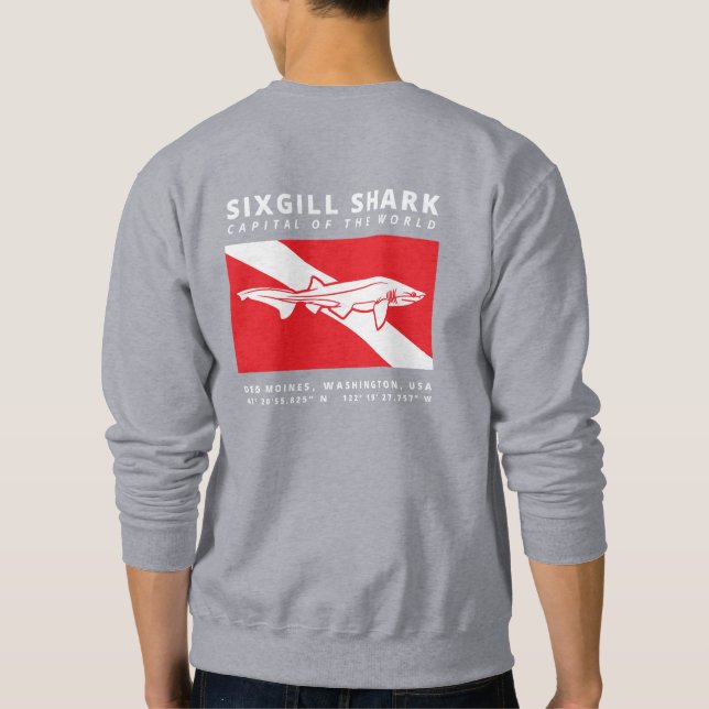 Moletom Dive Flag Dark Shirt (Verso)