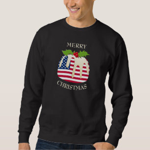 Moletom Diversão AMERICANO Camisa-T de pudim de Natal