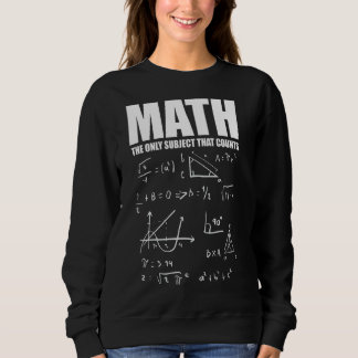 Moletom Diversão de Nerd de Matemática 2