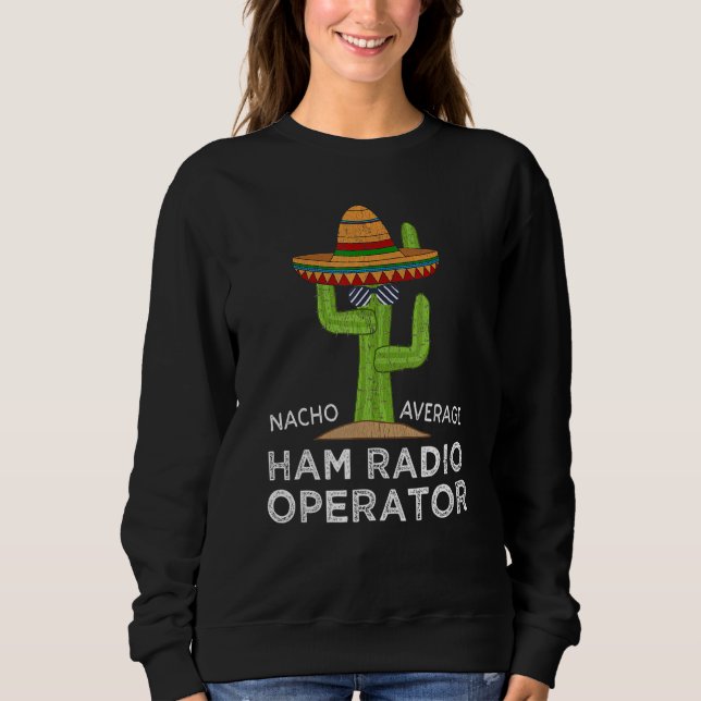 Moletom Diversão Hilarieur Radio Operator Meme Ham Rad (Frente)