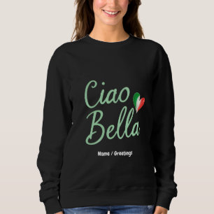 Moletom Diversão italiana da bandeira e Design mágico da C