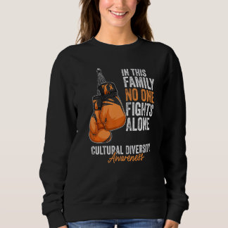 Moletom Diversidade Cultural Consciência Mês Luvas Laranja