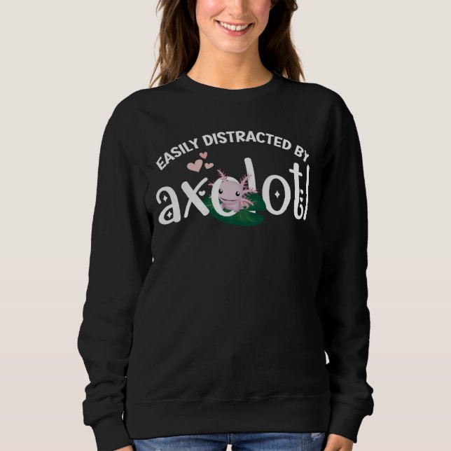 MOLETOM DIVERTIDO FACILMENTE DISTRATADO PELO AXOLOTL (Frente)