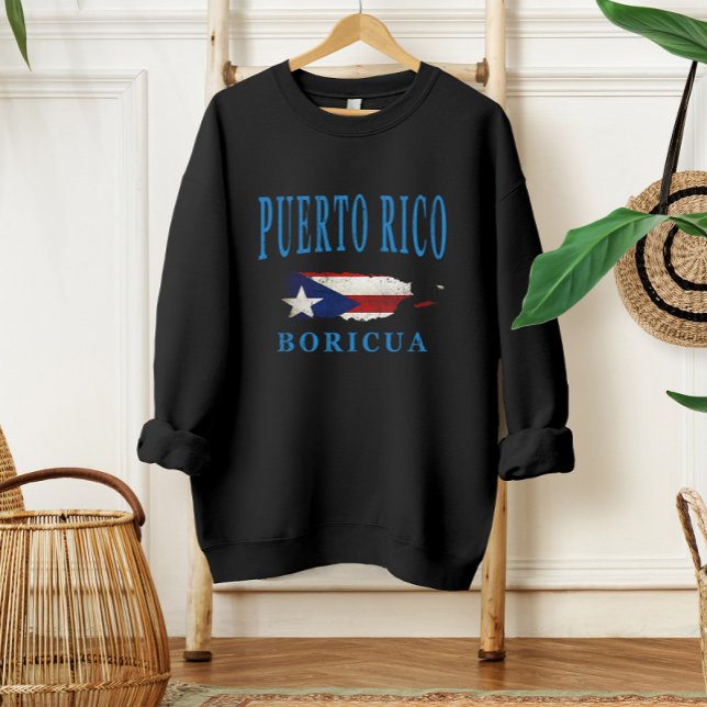 Moletom Divertir Porto Rico Boricua (Criador carregado)