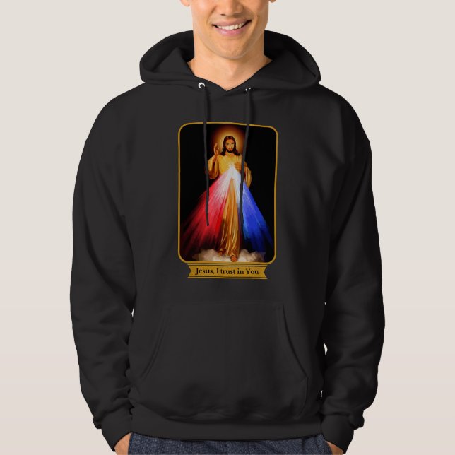 Moletom Divina Misericórdia Jesus Eu Confio em Você Católi (Frente)