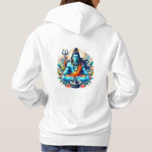 Moletom Divino Deus Shiva Image Designs de Hoodie de Camis