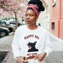 Moletom DIY Animal Pet Lovers Happy Valentines Day Gifts