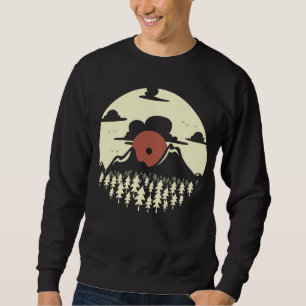 Moletom Dj Club Natural Vintage Music Disco Record for Men