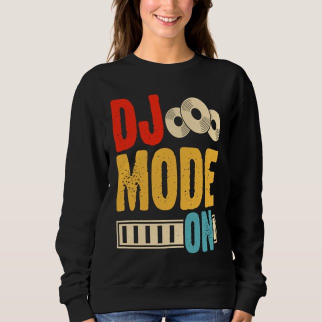Moletom DJ Mode On  1 (Frente)