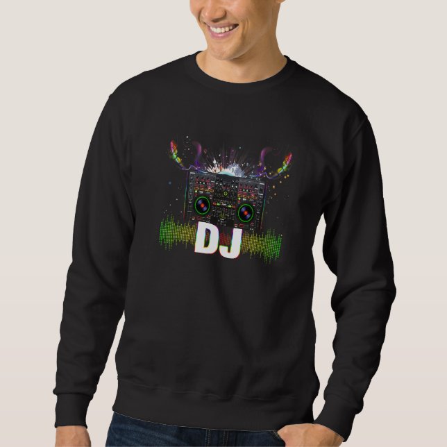 Moletom Dj Music Lover Music Player Sound Cool Funny Gifts (Frente)