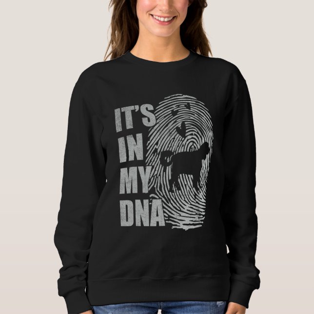Moletom DNA do Cão Frengle Mãe Pai Cachorro (Frente)