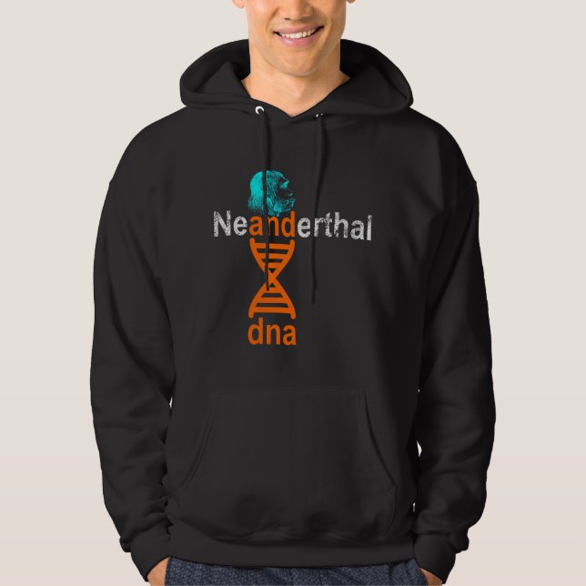 Moletom DNA Dupla Hélice Genética de Neandertal (Frente)