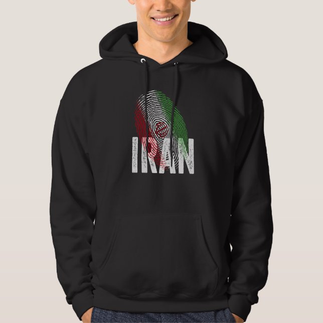 Moletom DNA Iranian Proud Iranian Cool Iran Flag (Frente)