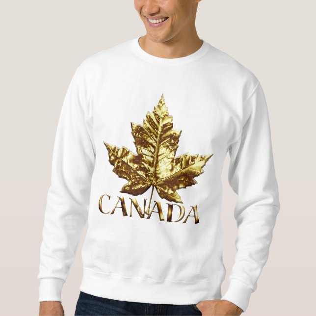 Moletom do Canadá Bandeira do Canadá  Moletom Souv (Frente)