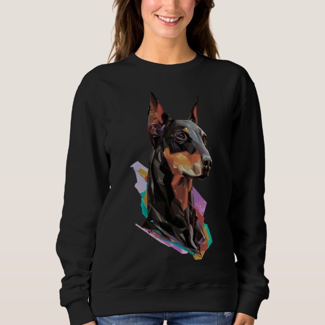 Moletom Doberman Art 815 (Frente)