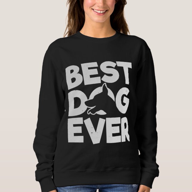Moletom Doberman Best Dog Nunca (Frente)