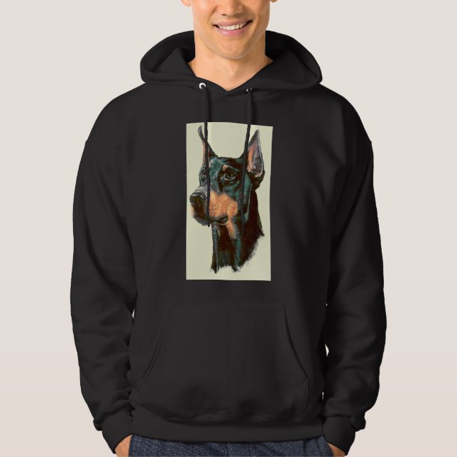 Moletom Doberman grave 49 (Frente)