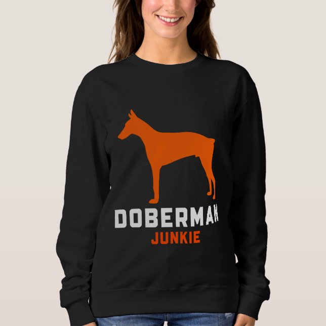 Moletom Doberman Junkie  1228 (Frente)