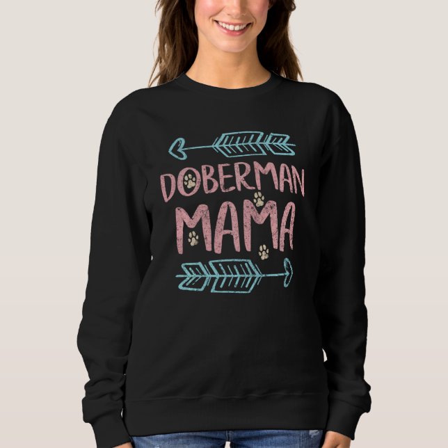 Moletom Doberman Lover Proprietário Funny Dobie Dog Mãe Do (Frente)