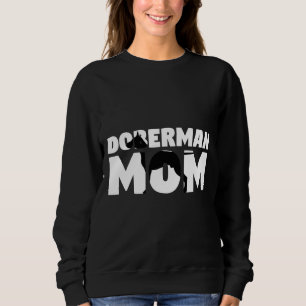 Moletom Doberman Mãe Doberman Mãe Cachorro Mãe Tee
